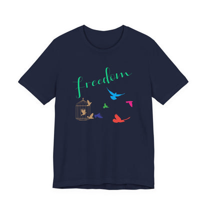Freedom Birds T‑Shirt Short Sleeve
