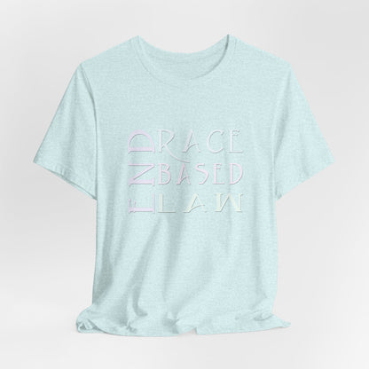 END RACE BASED LAW  Slim Pastel T-Shirt Short Sleeve