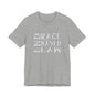 END RACE BASED LAW  Slim Pastel T-Shirt Short Sleeve