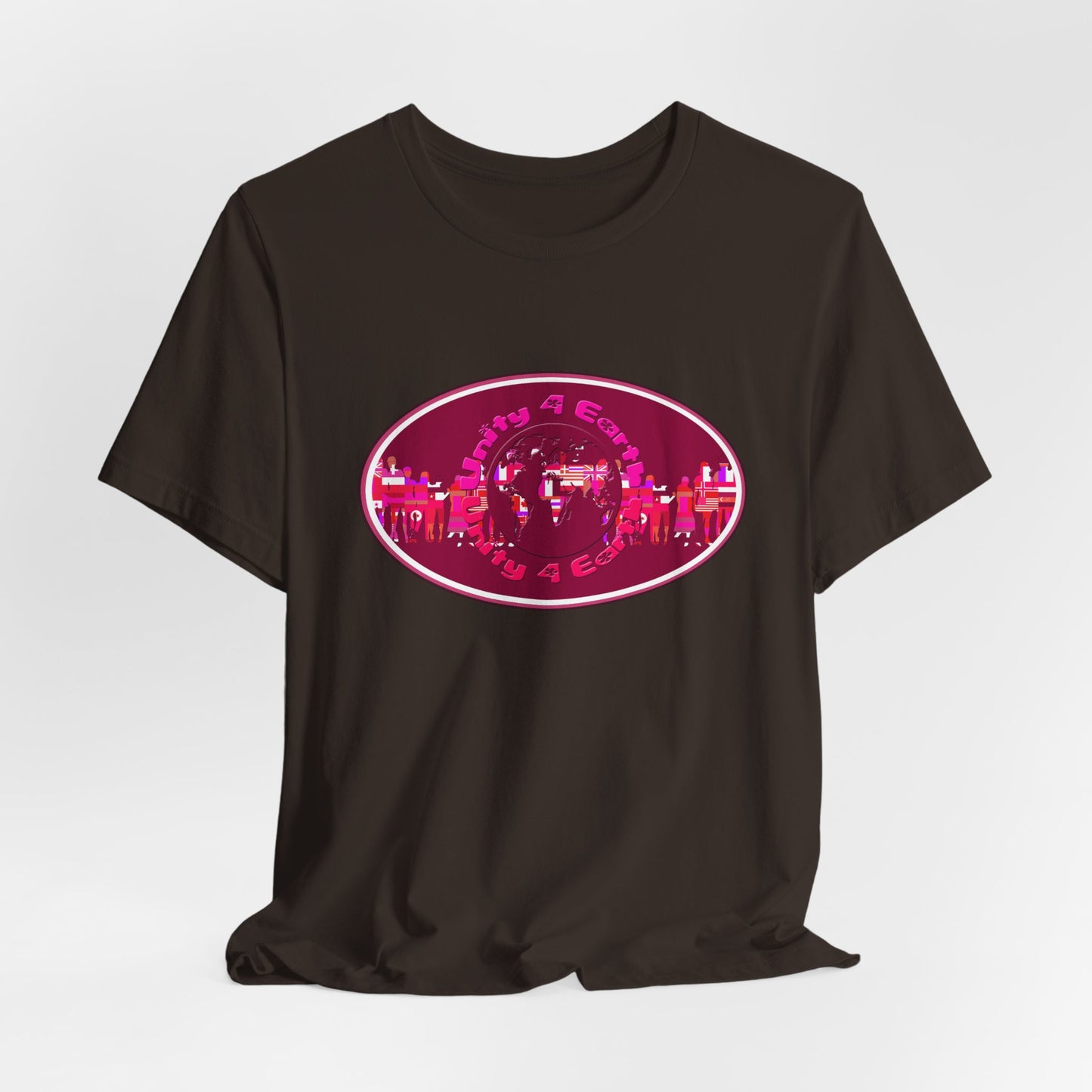 Unity 4 Earth Oval T-Shirt Short Sleeve
