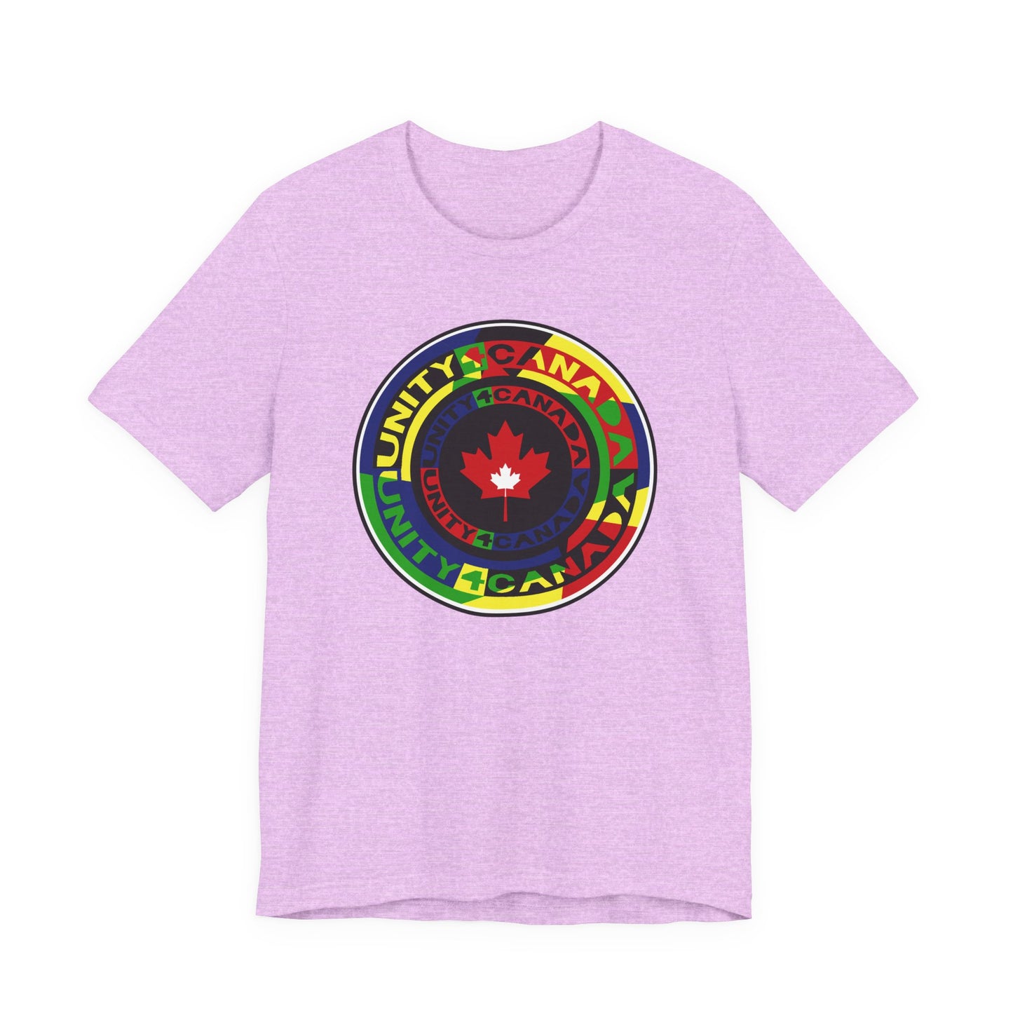 Unity 4 Canada Multi Colour T-Shirt Short Sleeve