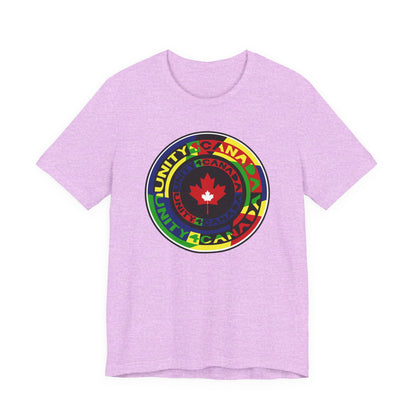 Unity 4 Canada Multi Colour T-Shirt Short Sleeve