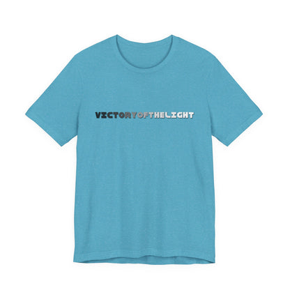 Victory Of The Light Grey Banner T-Shirt Short Sleeve