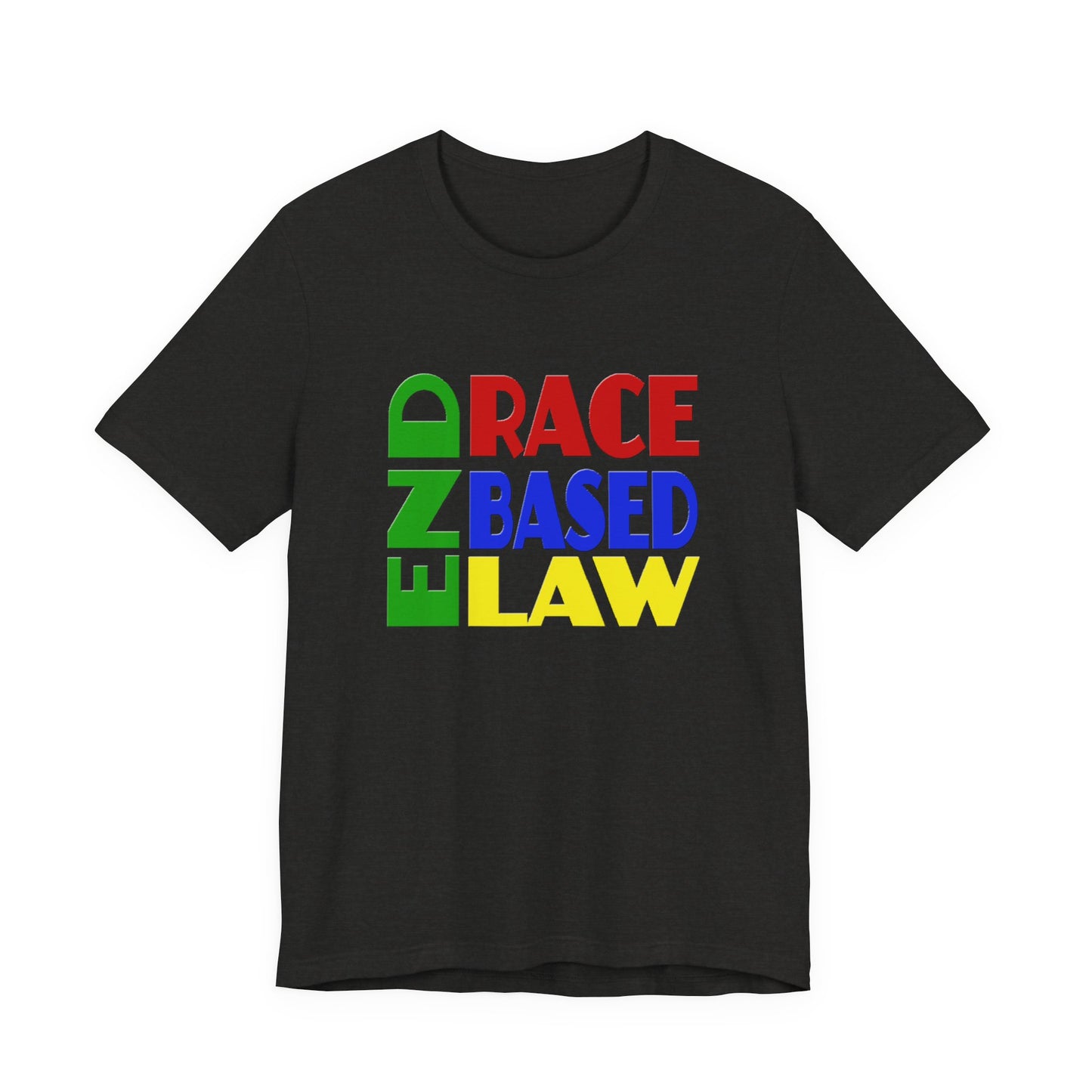 END RACE BASED LAW Crayon Colours T-Shirt Short Sleeve