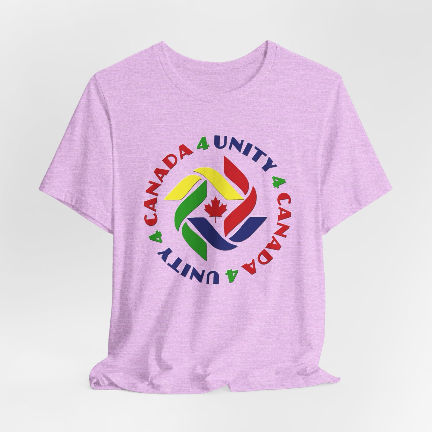 Unity 4 Canada Crayon Colours T-Shirt Short Sleeve