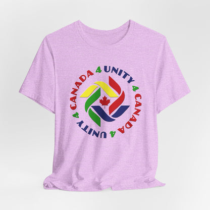 Unity 4 Canada Crayon Colours T-Shirt Short Sleeve