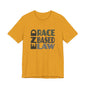 END RACE BASED LAW Grey T-Shirt Short Sleeve