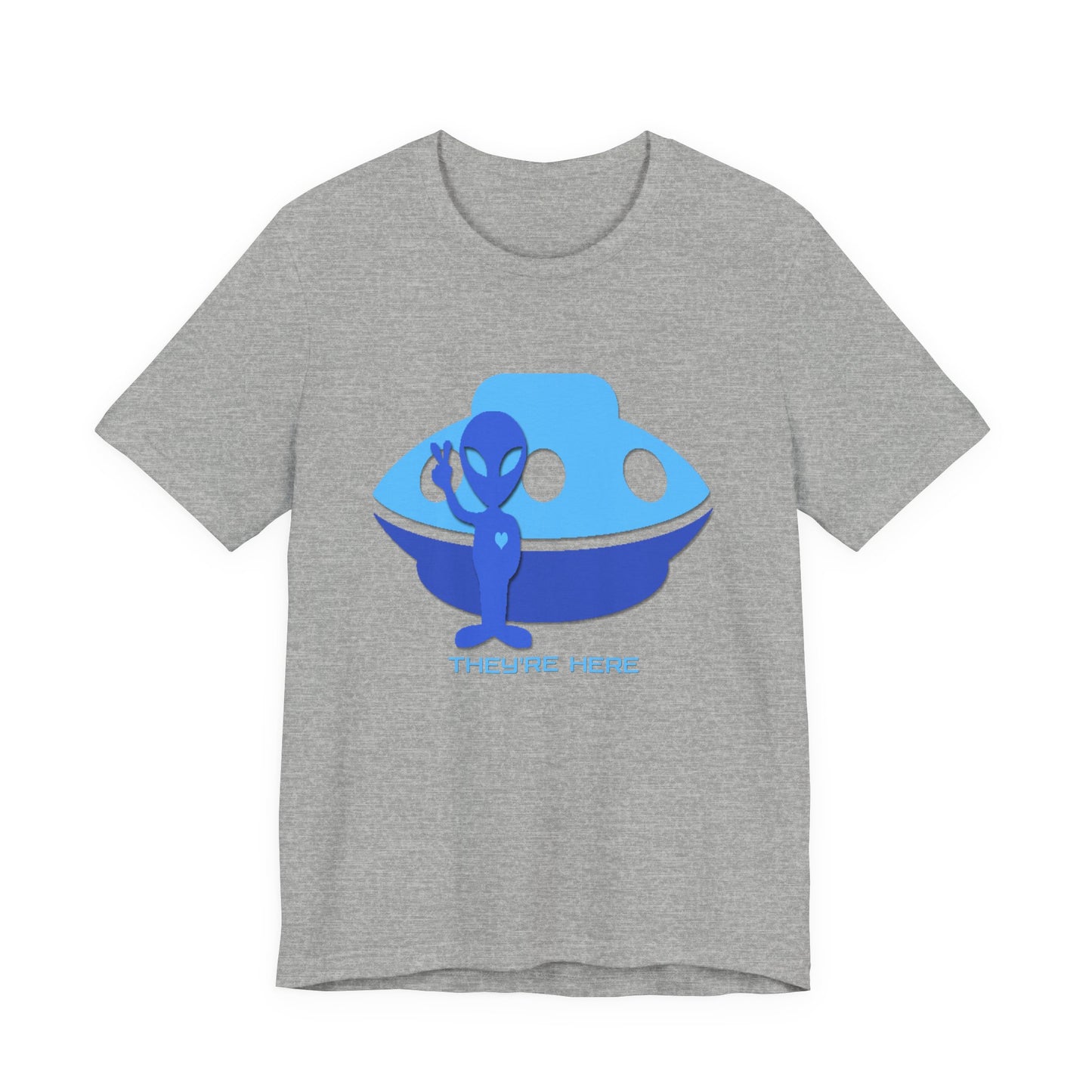 They Are Here T-Shirt Short Sleeve