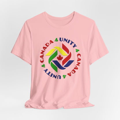Unity 4 Canada Crayon Colours T-Shirt Short Sleeve