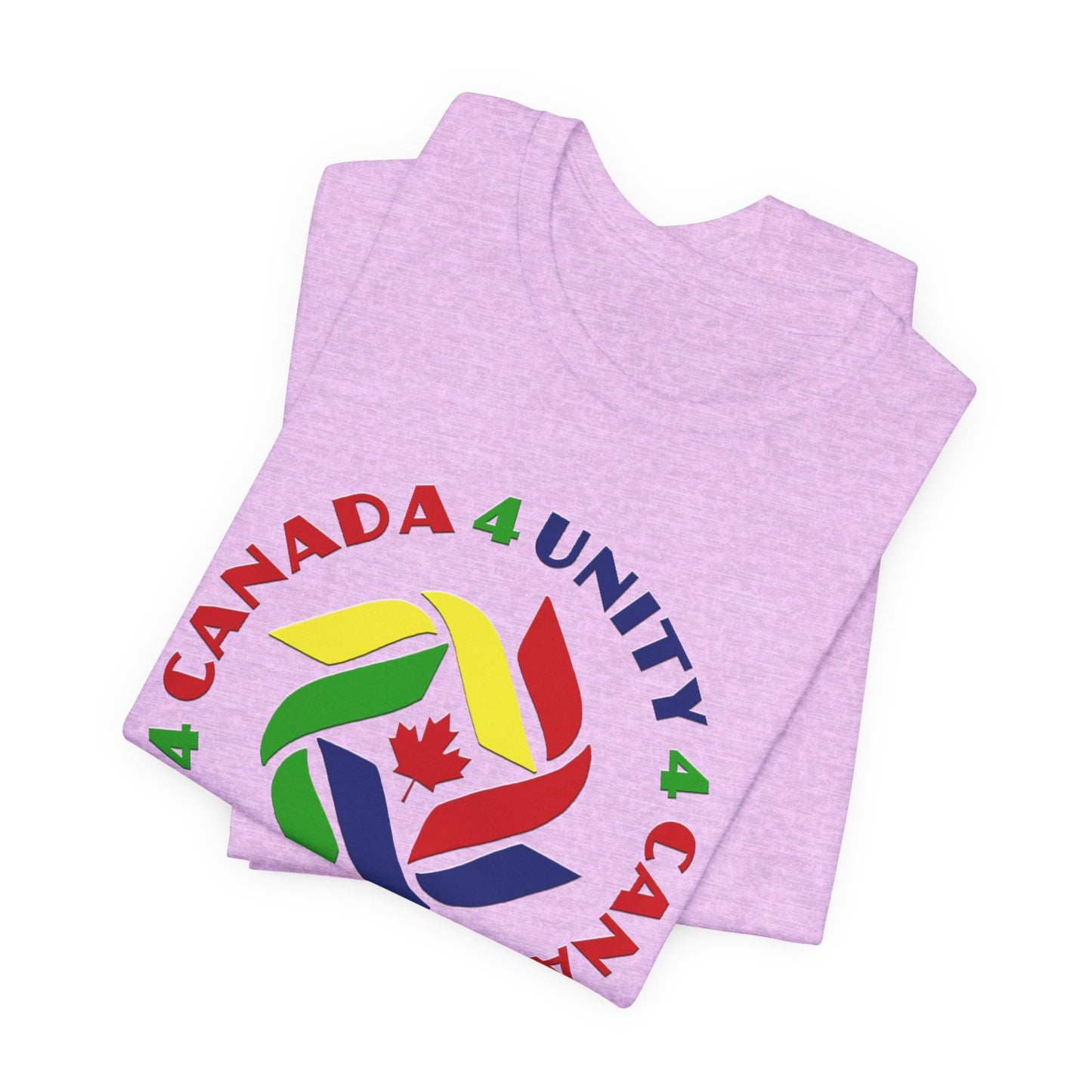 Unity 4 Canada Crayon Colours T-Shirt Short Sleeve