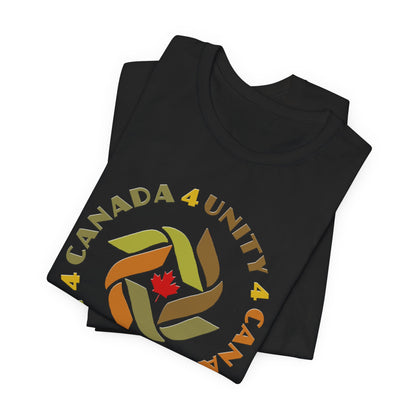 Unity 4 Canada Earth Tones T-Shirt Short Sleeve