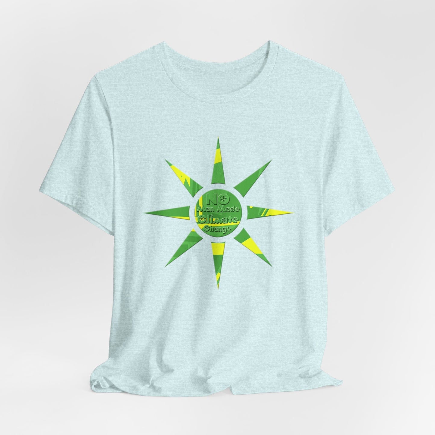 No Man Made Climate Change T-Shirt Short Sleeve