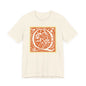 Q Scroll Orange T-Shirt Short Sleeve