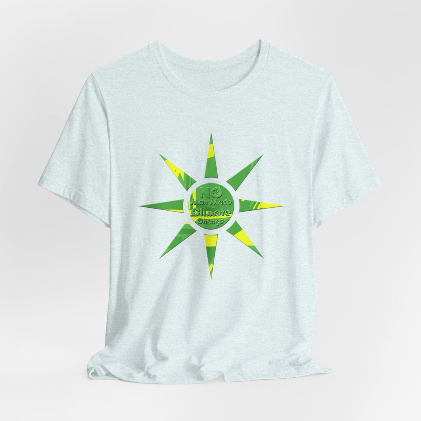 No Man Made Climate Change T-Shirt Short Sleeve
