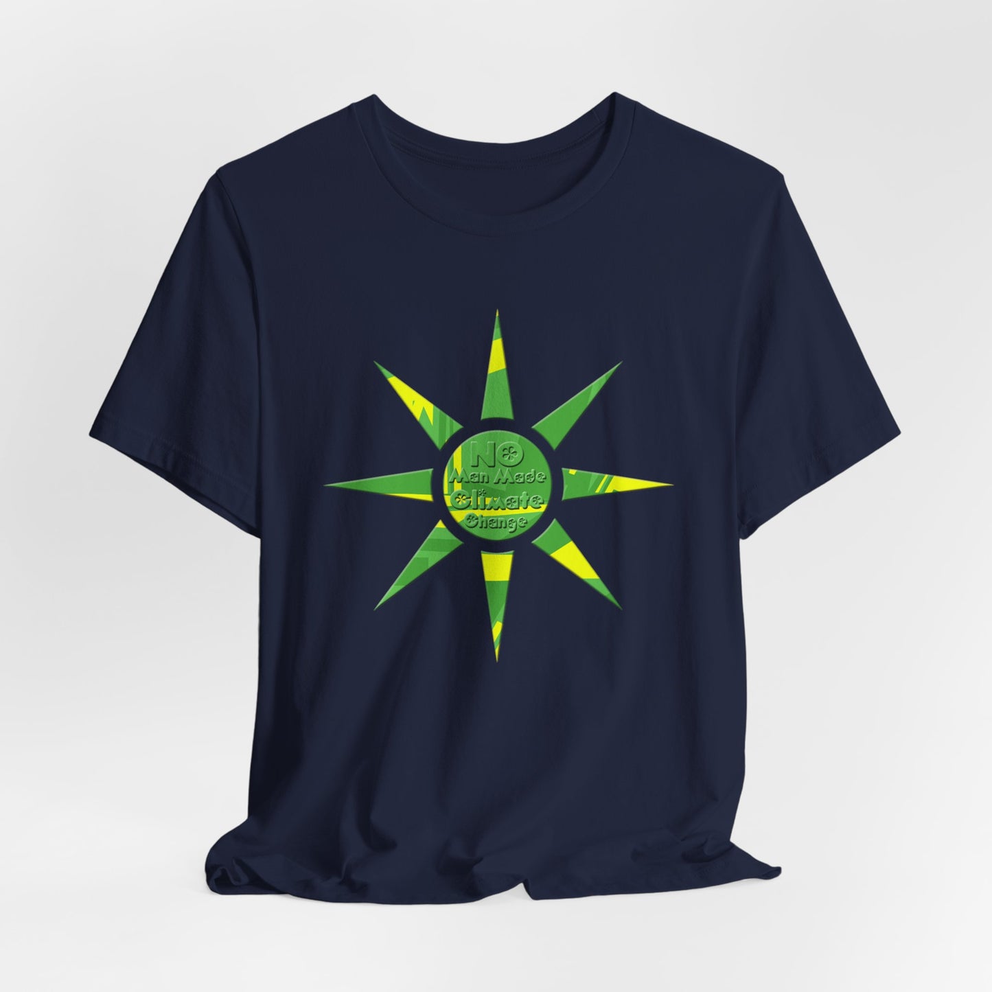 No Man Made Climate Change T-Shirt Short Sleeve