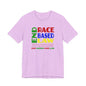 END RACE BASED LAW Canada Crayon Colours T-Shirt Short Sleeve