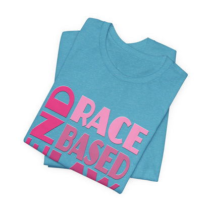 END RACE BASED LAW Pink T-Shirt Short Sleeve