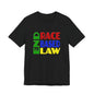 END RACE BASED LAW Crayon Colours T-Shirt Short Sleeve