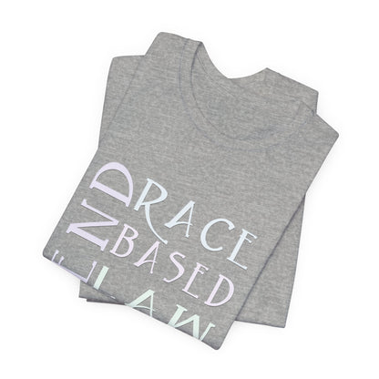 END RACE BASED LAW  Slim Pastel T-Shirt Short Sleeve