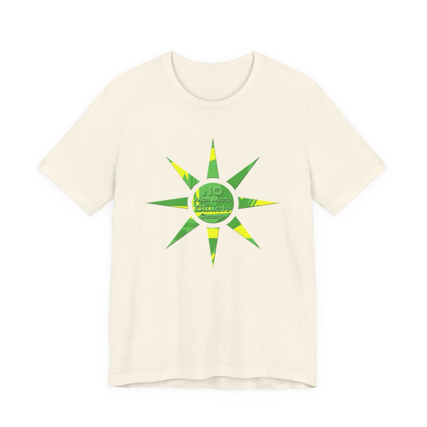 No Man Made Climate Change T-Shirt Short Sleeve