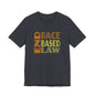 END RACE BASED LAW Earth Tones T-Shirt Short Sleeve