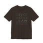 END RACE BASED LAW Canada Slim Grey T-Shirt Short Sleeve