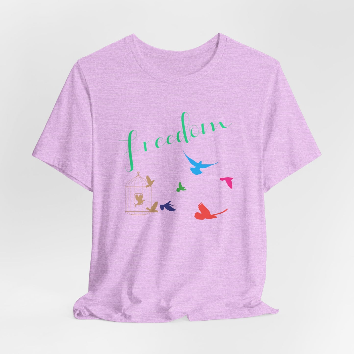 Freedom Birds T‑Shirt Short Sleeve