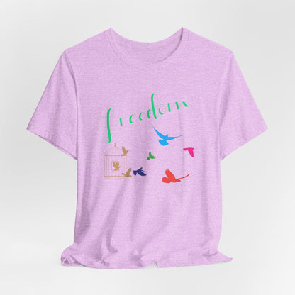 Freedom Birds T‑Shirt Short Sleeve