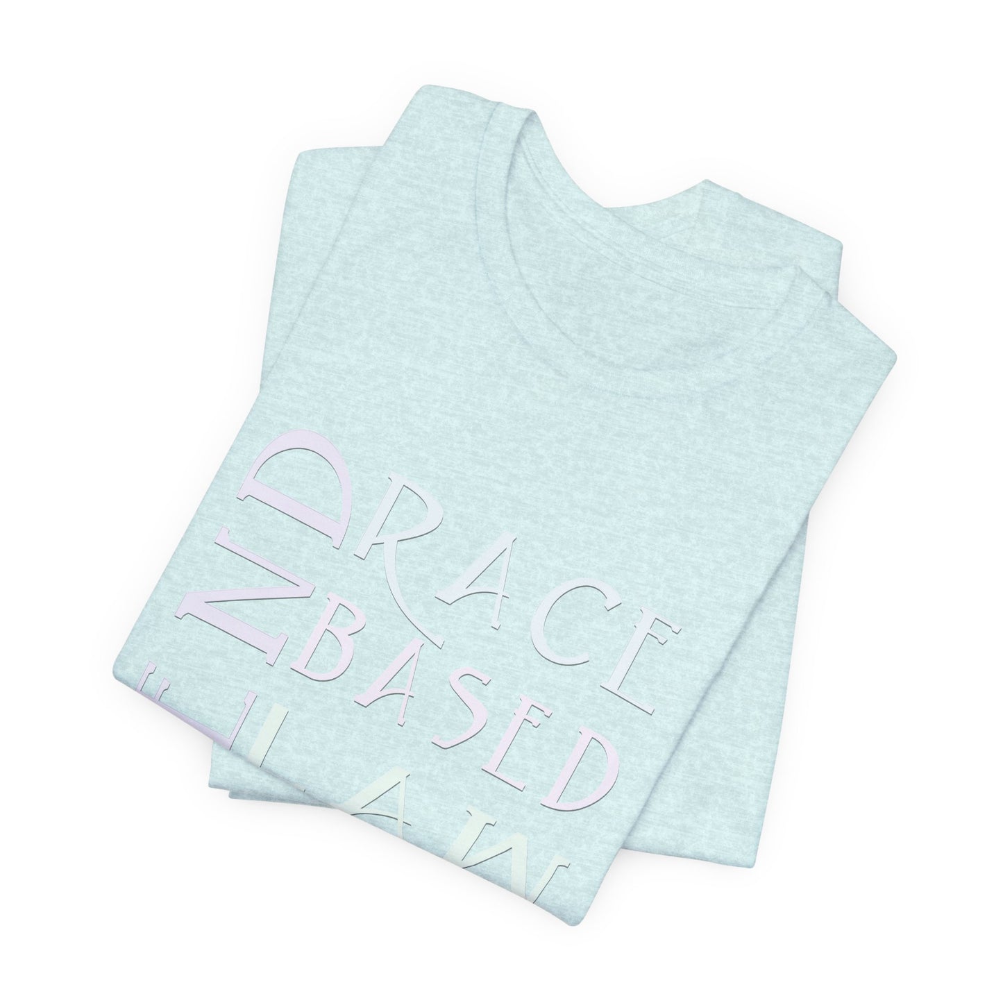 END RACE BASED LAW  Slim Pastel T-Shirt Short Sleeve