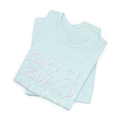 END RACE BASED LAW  Slim Pastel T-Shirt Short Sleeve
