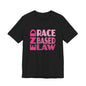 END RACE BASED LAW Pink T-Shirt Short Sleeve