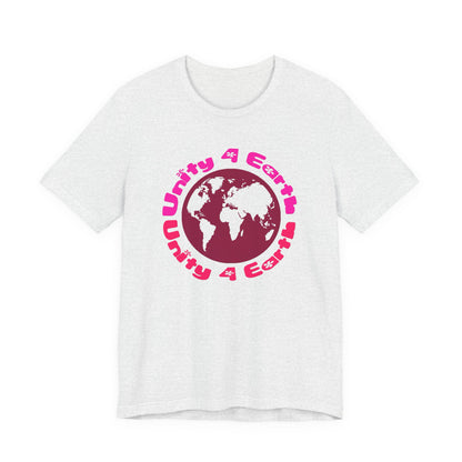 Unity 4 Earth Pink T-Shirt Short Sleeve