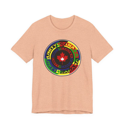 Unity 4 Canada Multi Colour T-Shirt Short Sleeve