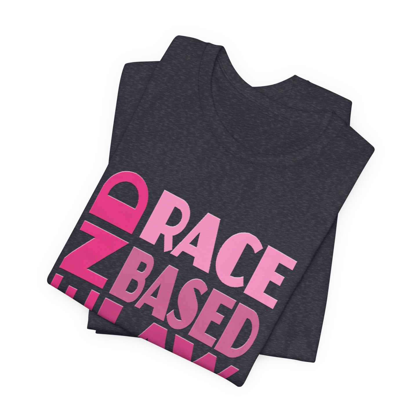 END RACE BASED LAW Pink T-Shirt Short Sleeve