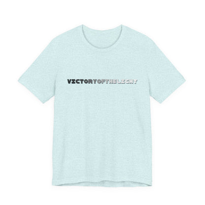 Victory Of The Light Grey Banner T-Shirt Short Sleeve