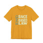 END RACE BASED LAW Beige T-Shirt Short Sleeve