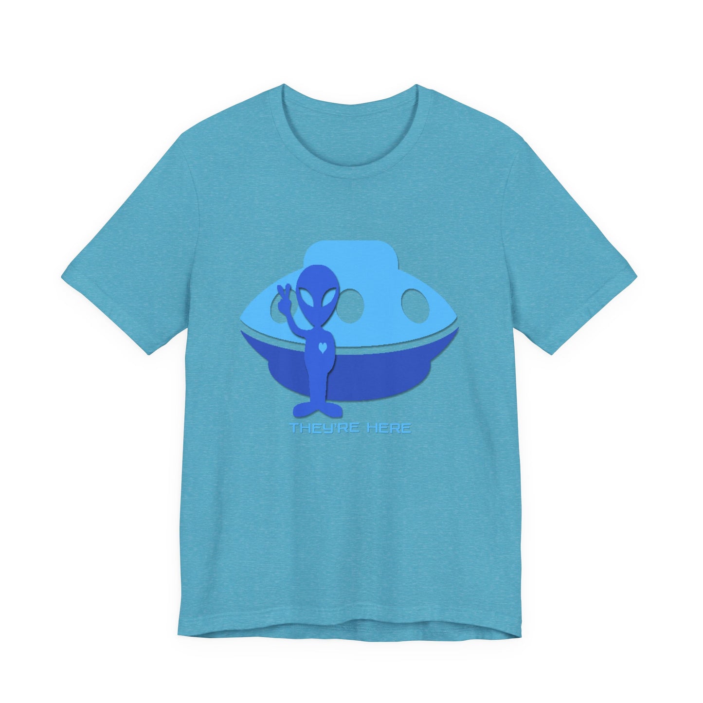 They Are Here T-Shirt Short Sleeve