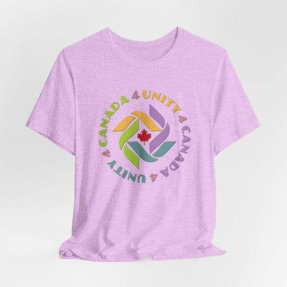 Unity 4 Canada  Pastel T-Shirt Short Sleeve