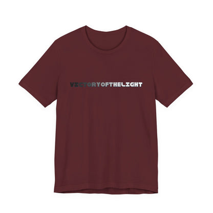 Victory Of The Light Grey Banner T-Shirt Short Sleeve