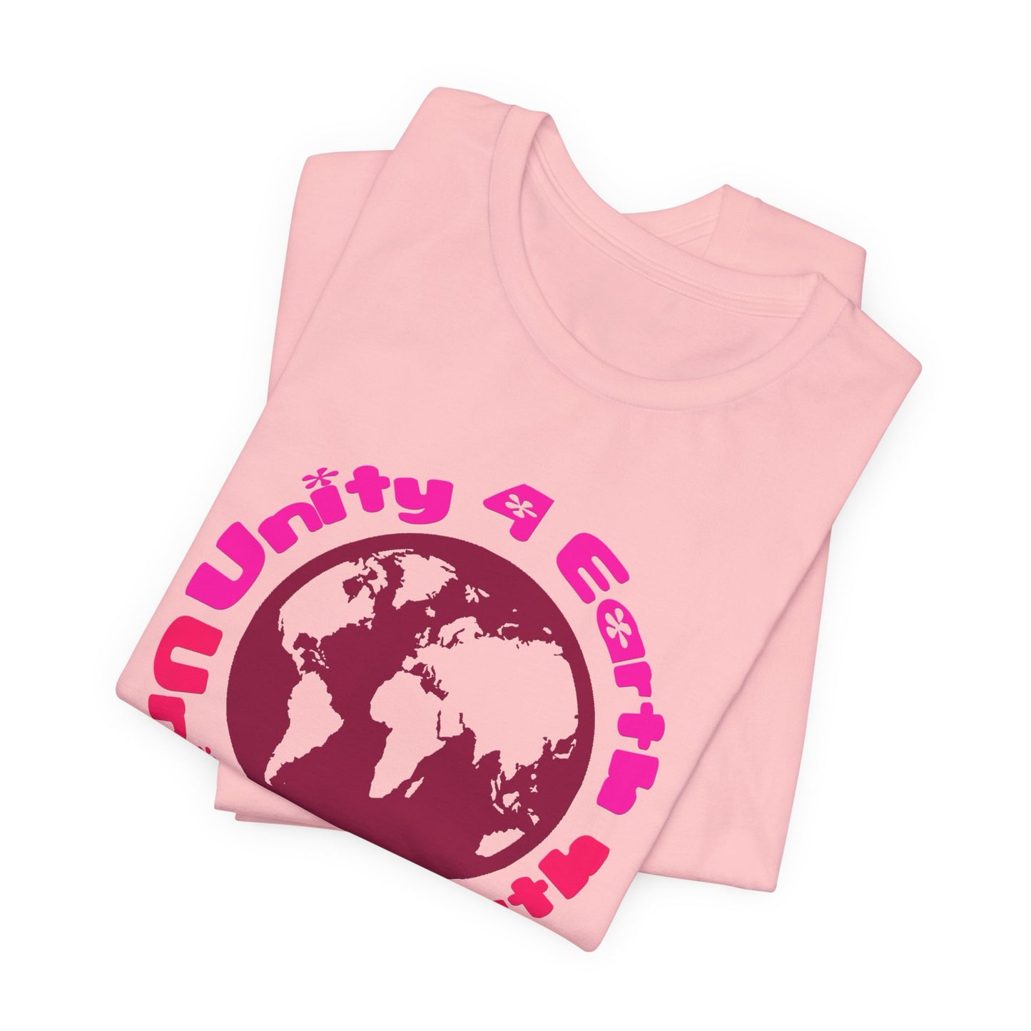 Unity 4 Earth Pink T-Shirt Short Sleeve
