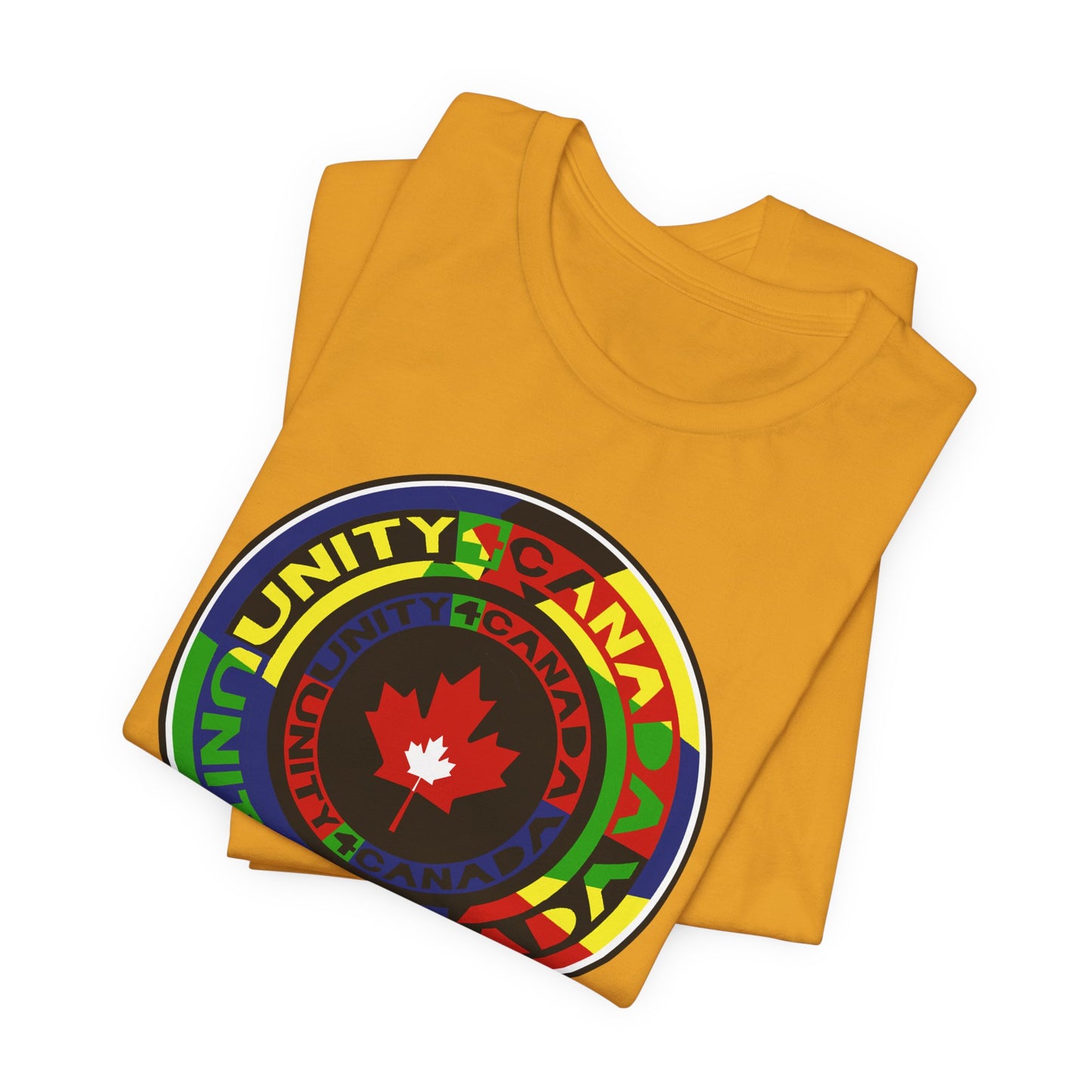 Unity 4 Canada Multi Colour T-Shirt Short Sleeve