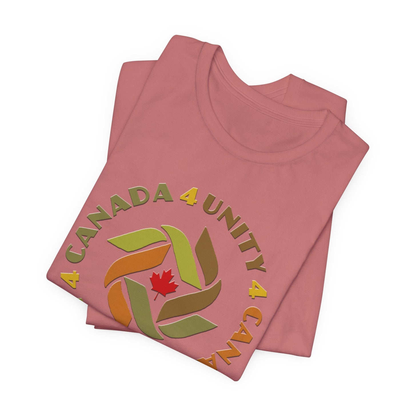 Unity 4 Canada Earth Tones T-Shirt Short Sleeve