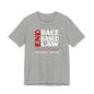 END RACE BASED LAW Canada Red White T-Shirt Short Sleeve