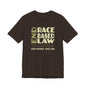 END RACE BASED LAW Canada Beige T-Shirt Short Sleeve