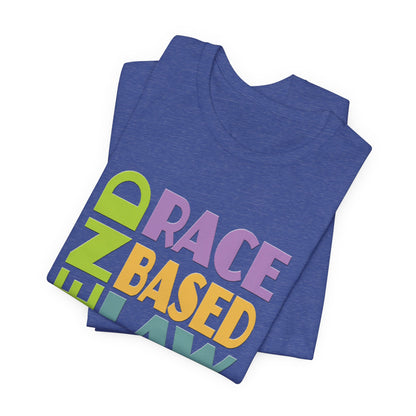 END RACE BASED LAW Pastel T-Shirt Short Sleeve