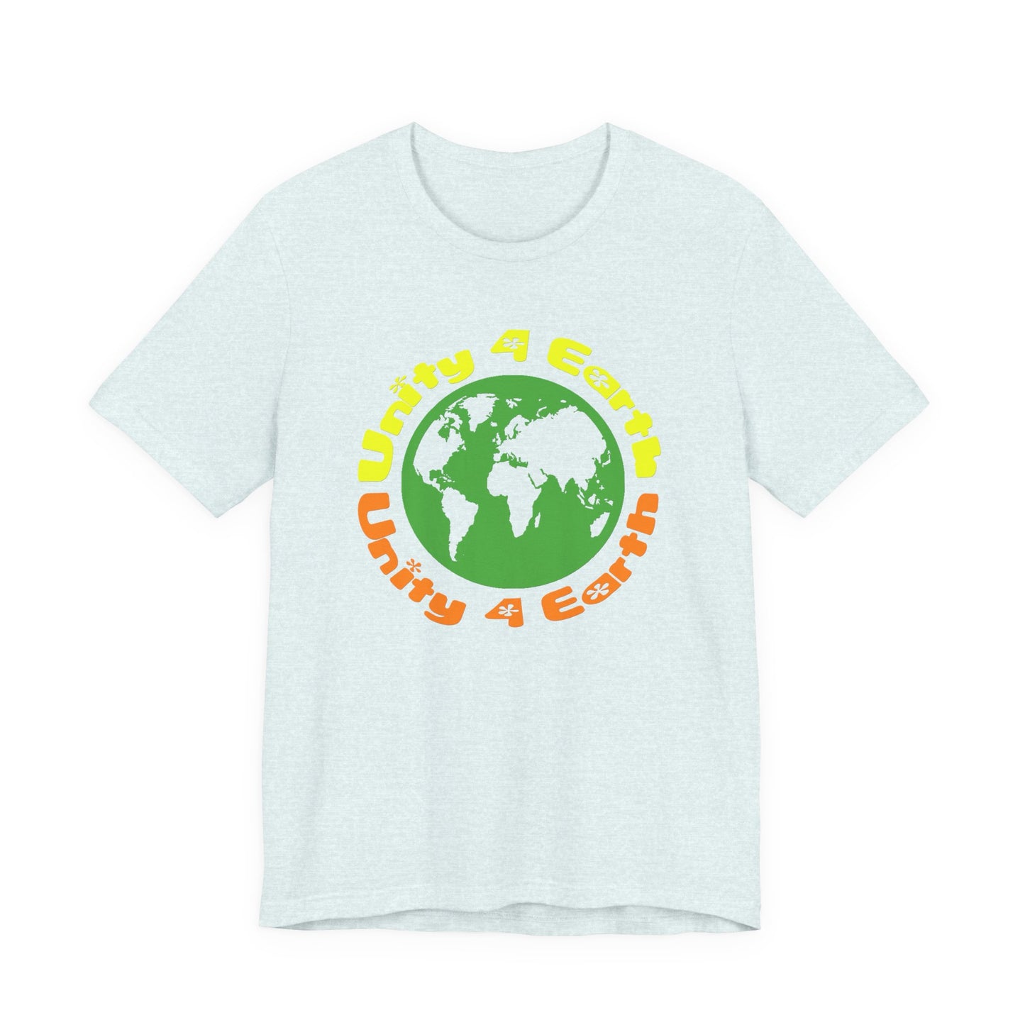 Unity 4 Earth Green Yellow T-Shirt Short Sleeve
