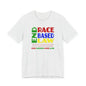END RACE BASED LAW Canada Crayon Colours T-Shirt Short Sleeve
