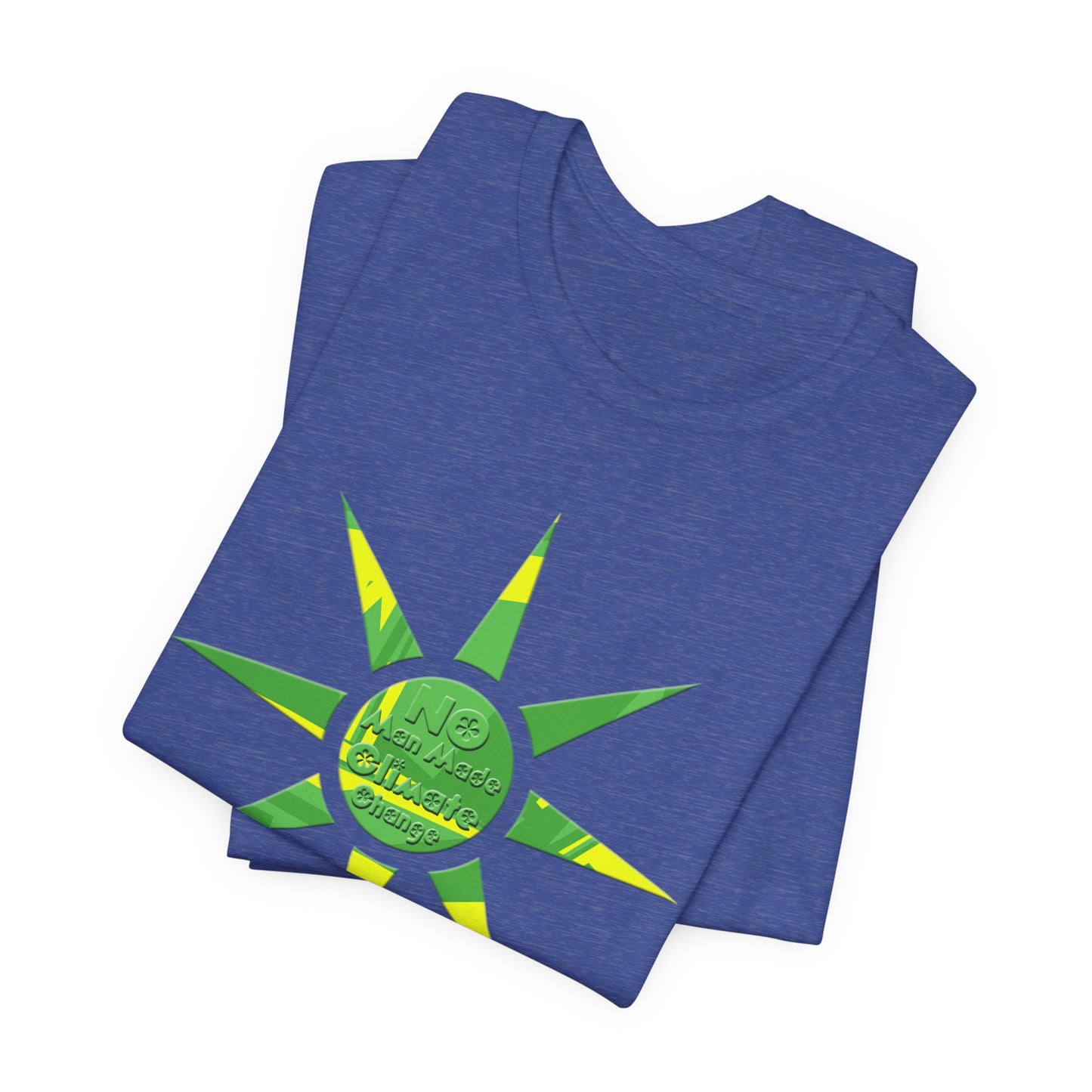 No Man Made Climate Change T-Shirt Short Sleeve