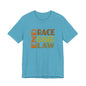 END RACE BASED LAW Earth Tones T-Shirt Short Sleeve