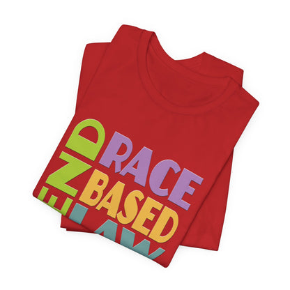 END RACE BASED LAW Pastel T-Shirt Short Sleeve